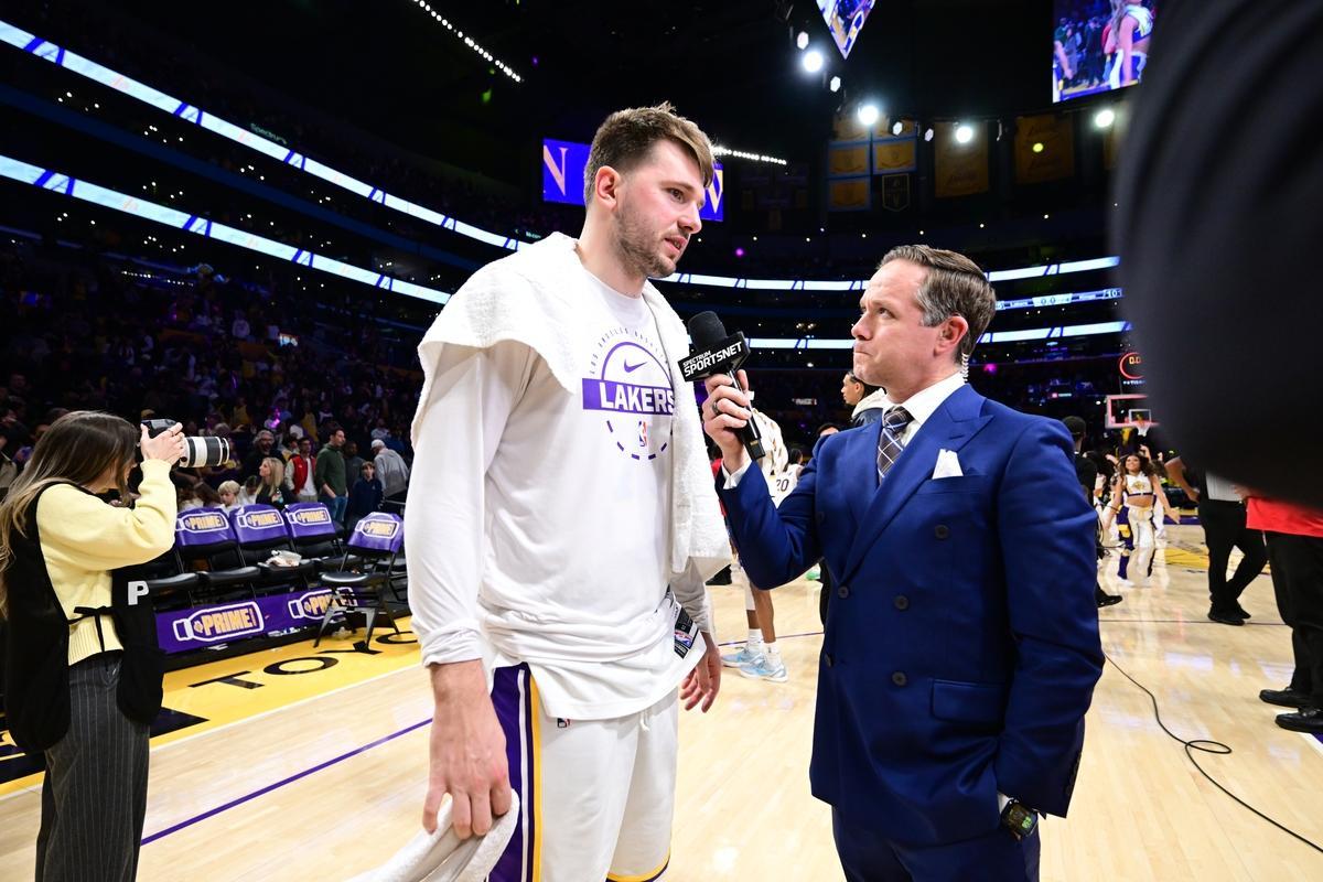 开云网址入口-39分难救主！东契奇独木难支的背后，是湖人防线的全面崩塌